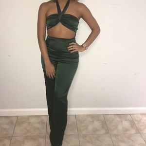 Emerald Green Jumpsuit
